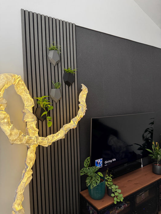 Blumentopf für Akustikpaneele