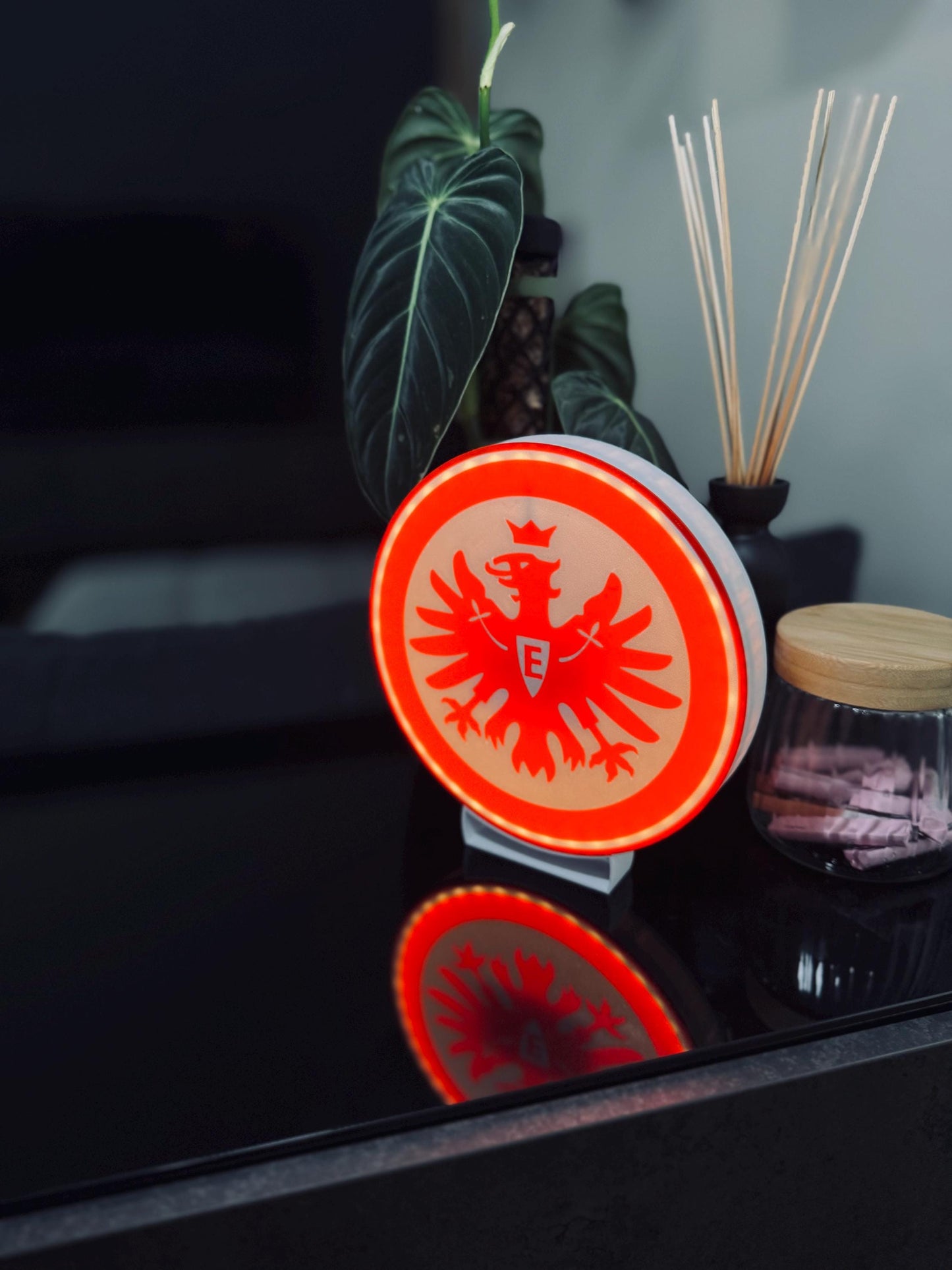 Eintracht Frankfurt Lightbox, Lampe, Licht, FFM