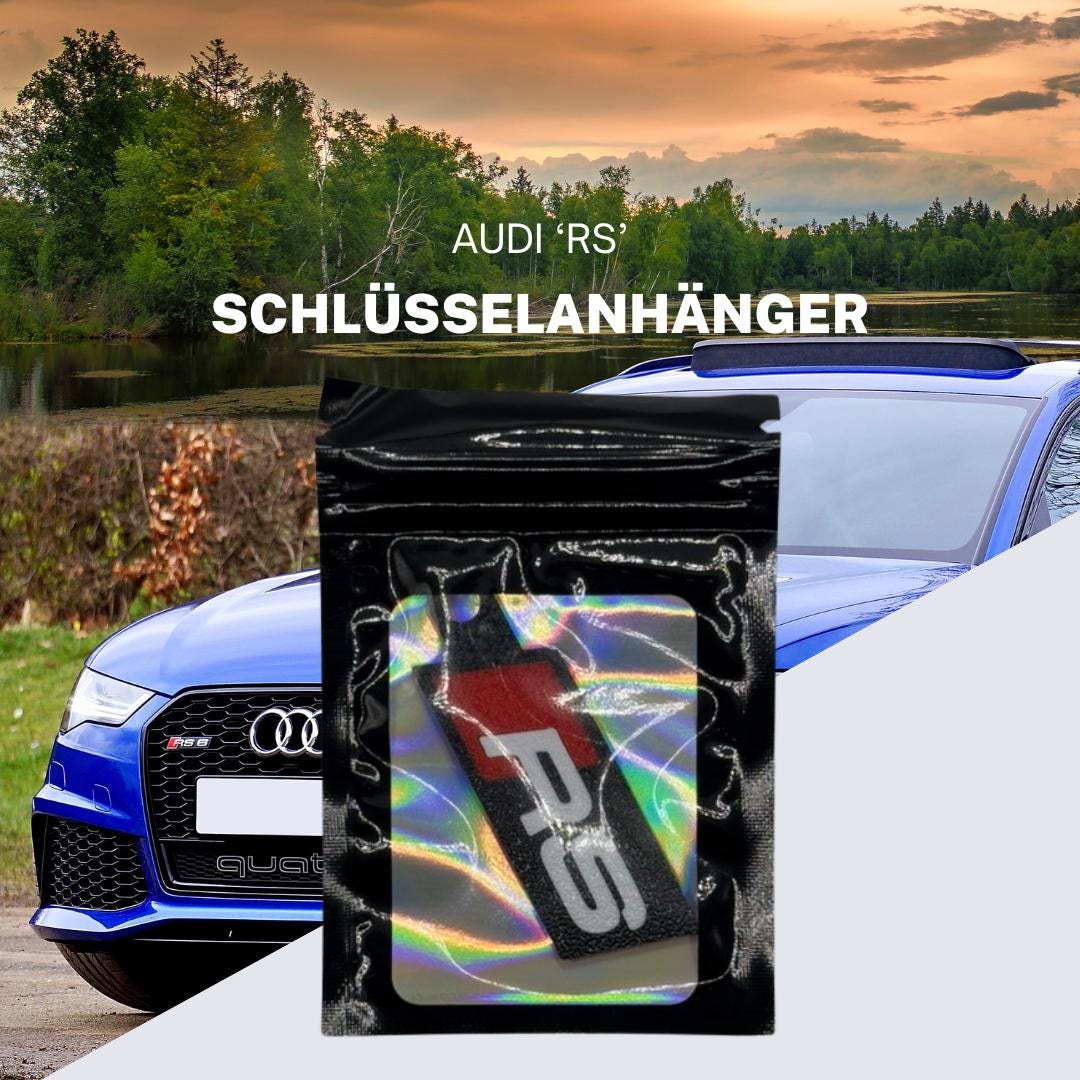 Audi RS Schlüsselanhänger – Edles Accessoire für echte RS-Enthusiasten