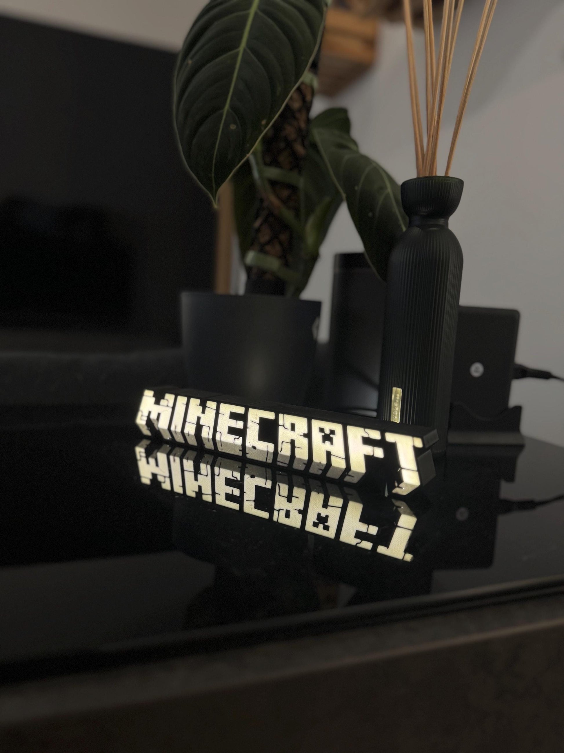 Minecraft Lightbox, Lampe - Leuchtende Pixelmagie