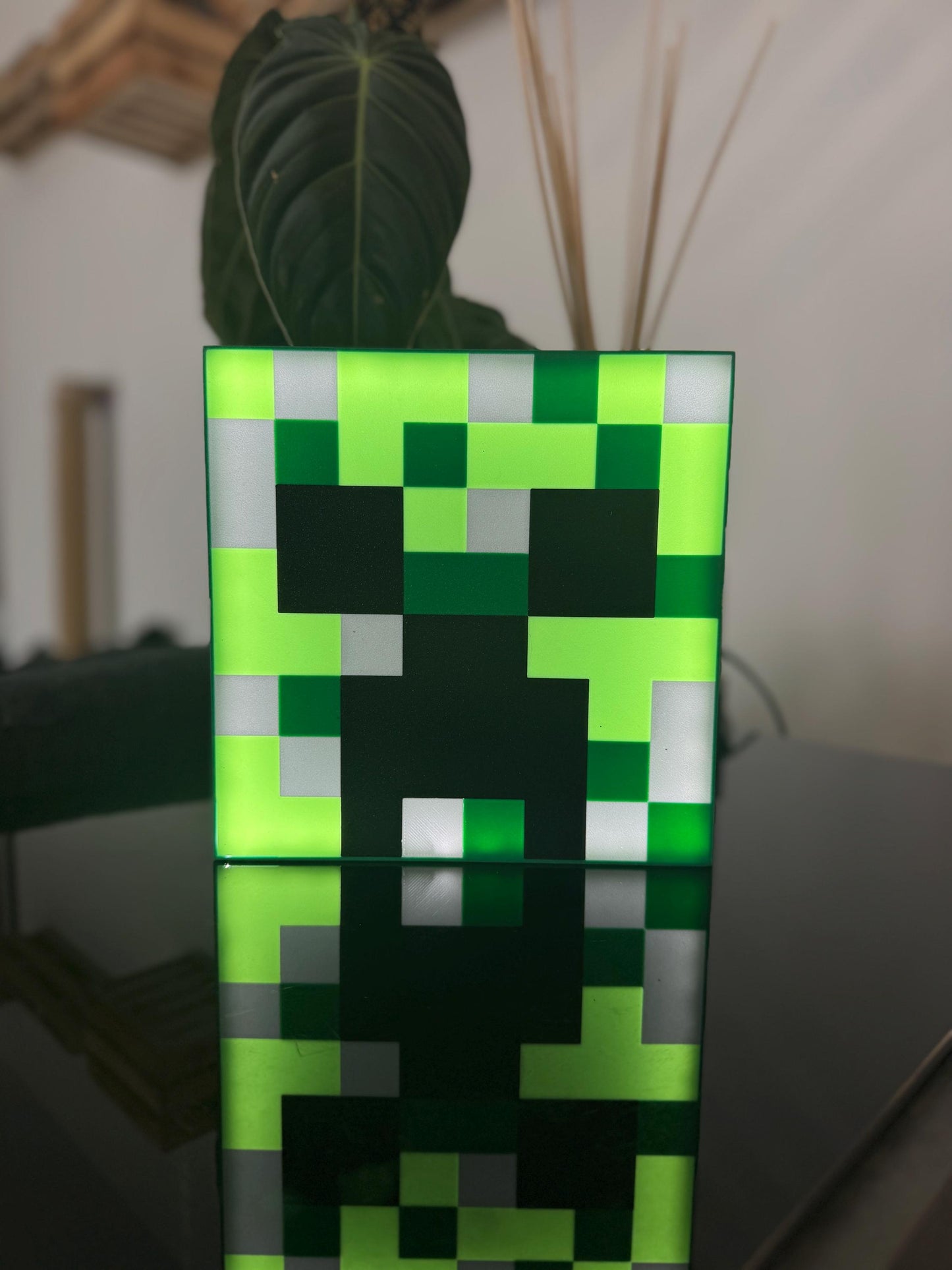 Creeper Lightbox (Glowbox) – Minecraft-Feeling für dein Zuhause