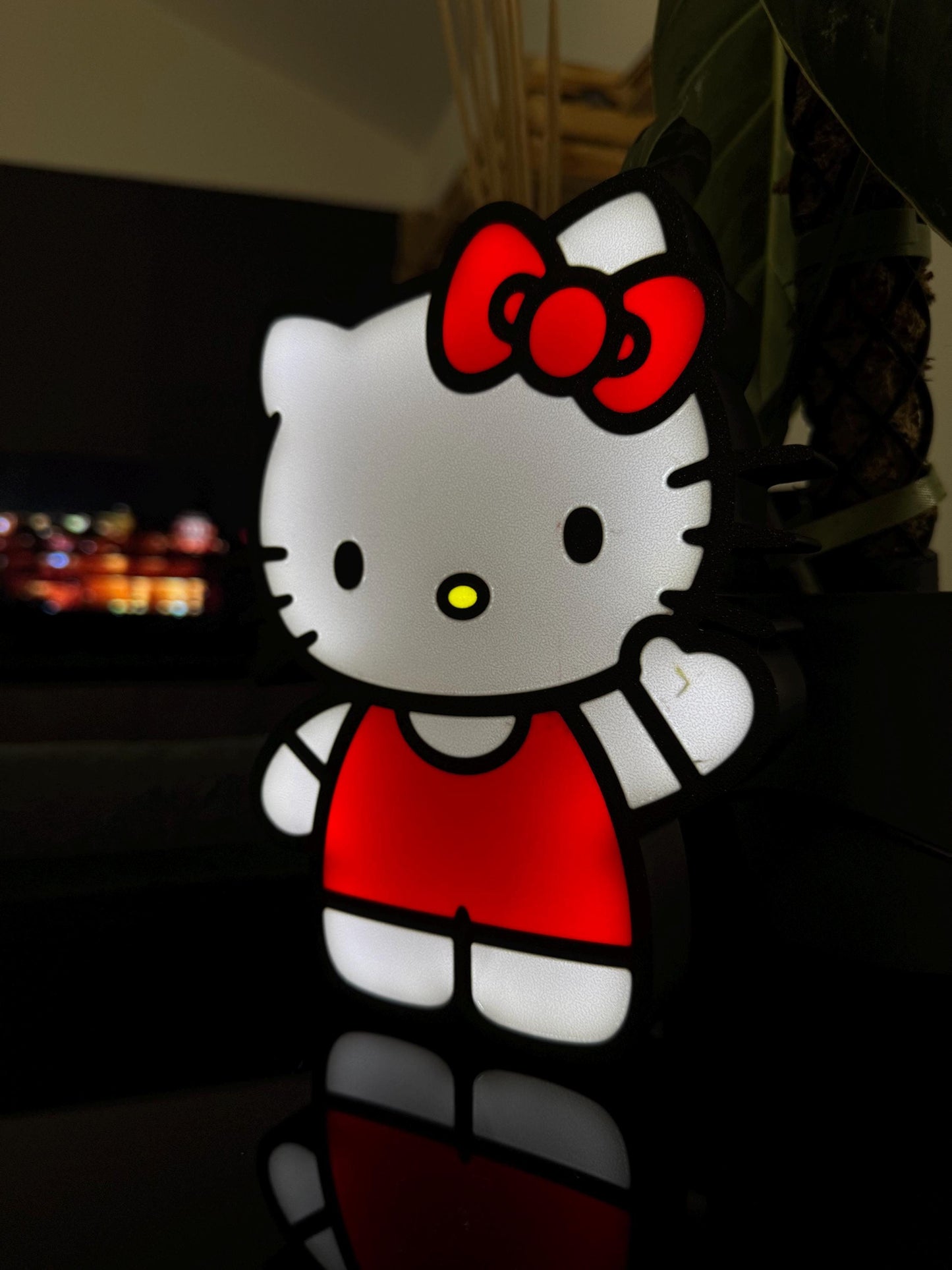 Süße Hello Kitty Lightbox – Perfekte Beleuchtung für Fan's