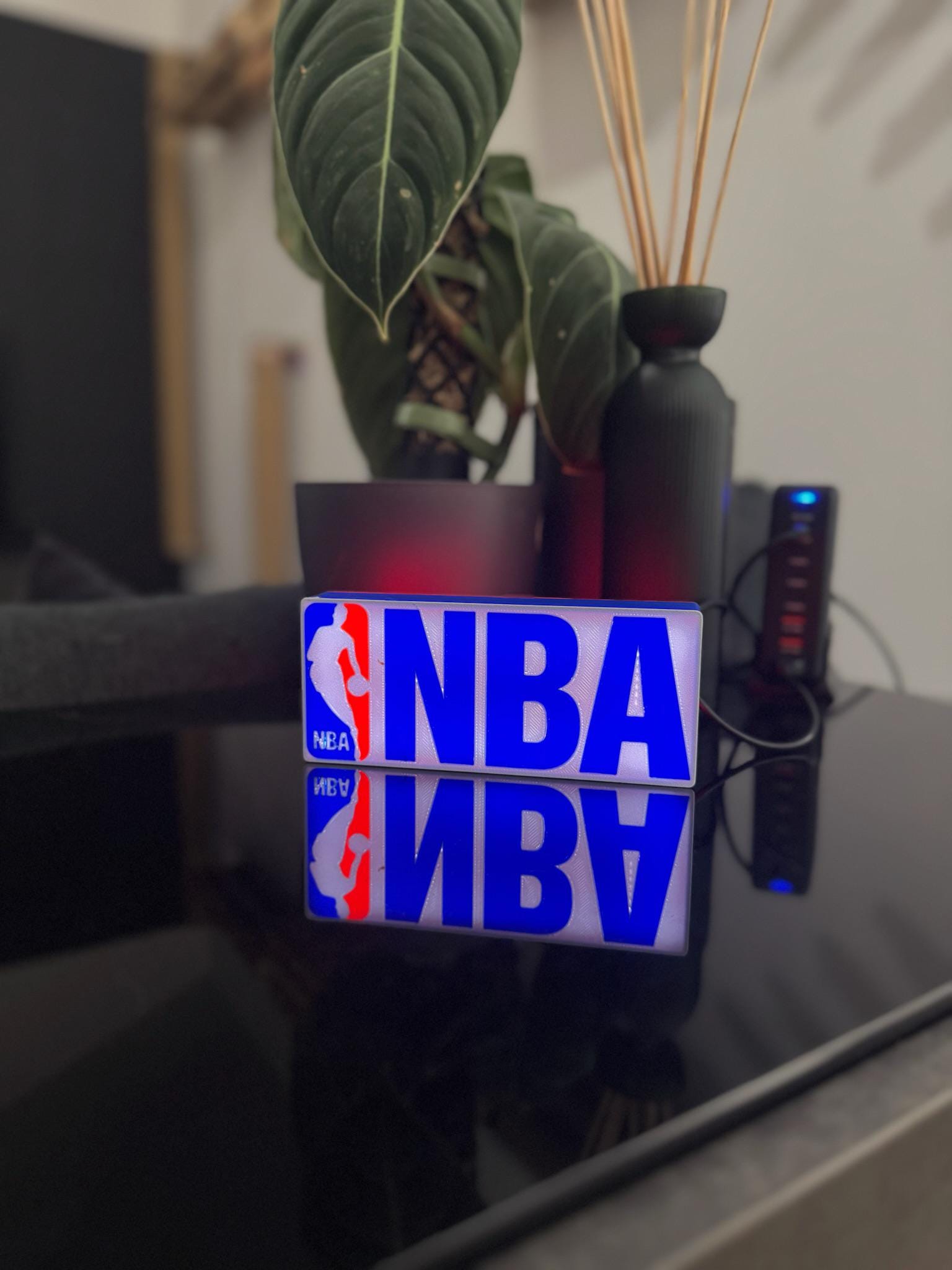 Leuchtende Basketball-Magie: Deine NBA Lightbox