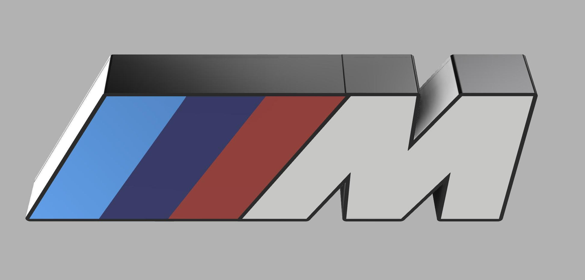 BMW M Lightbox Big, Lampe – Bringe die Power der M-Streifen zum Leuchten!