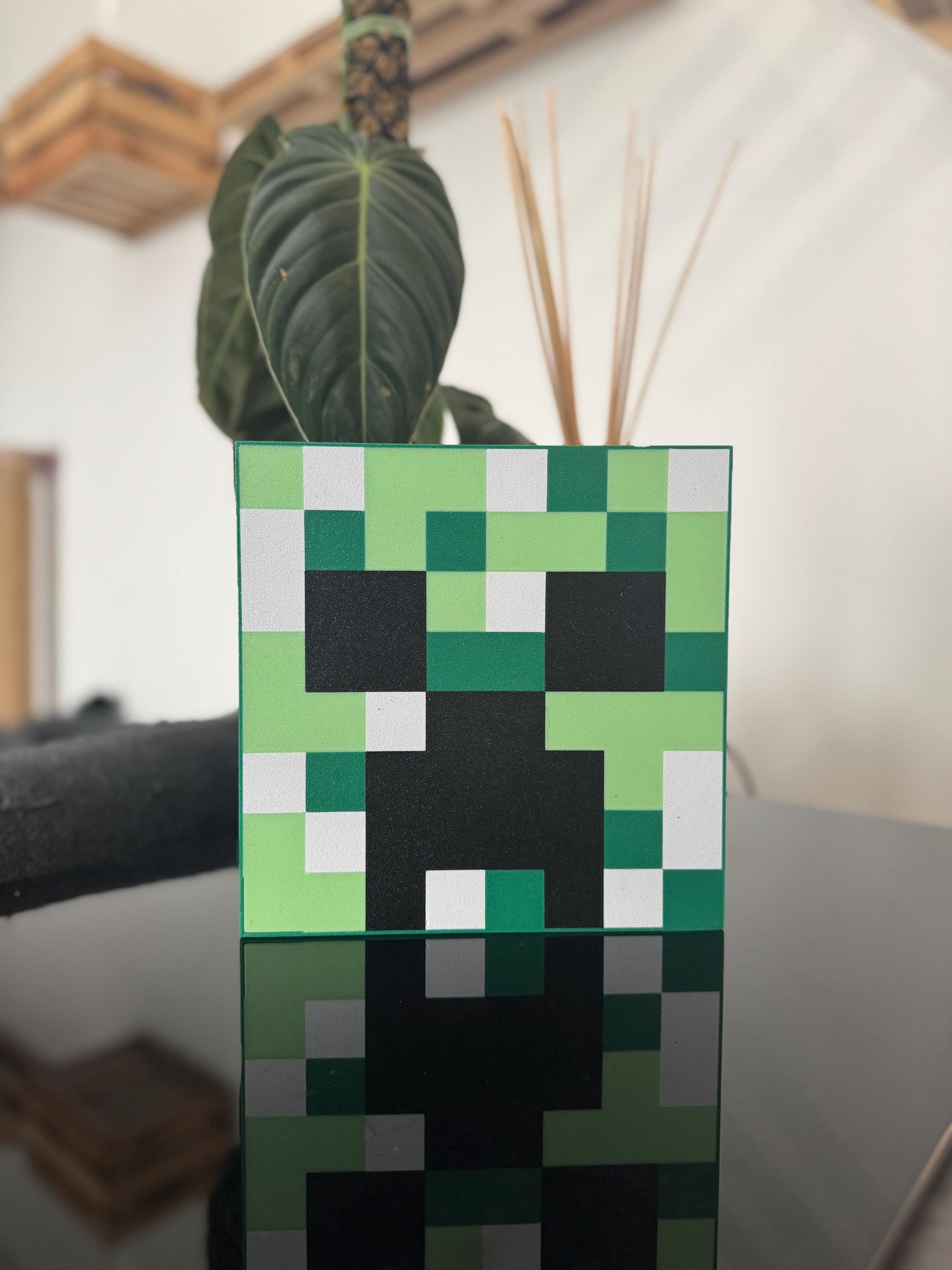 Creeper Lightbox (Glowbox) – Minecraft-Feeling für dein Zuhause