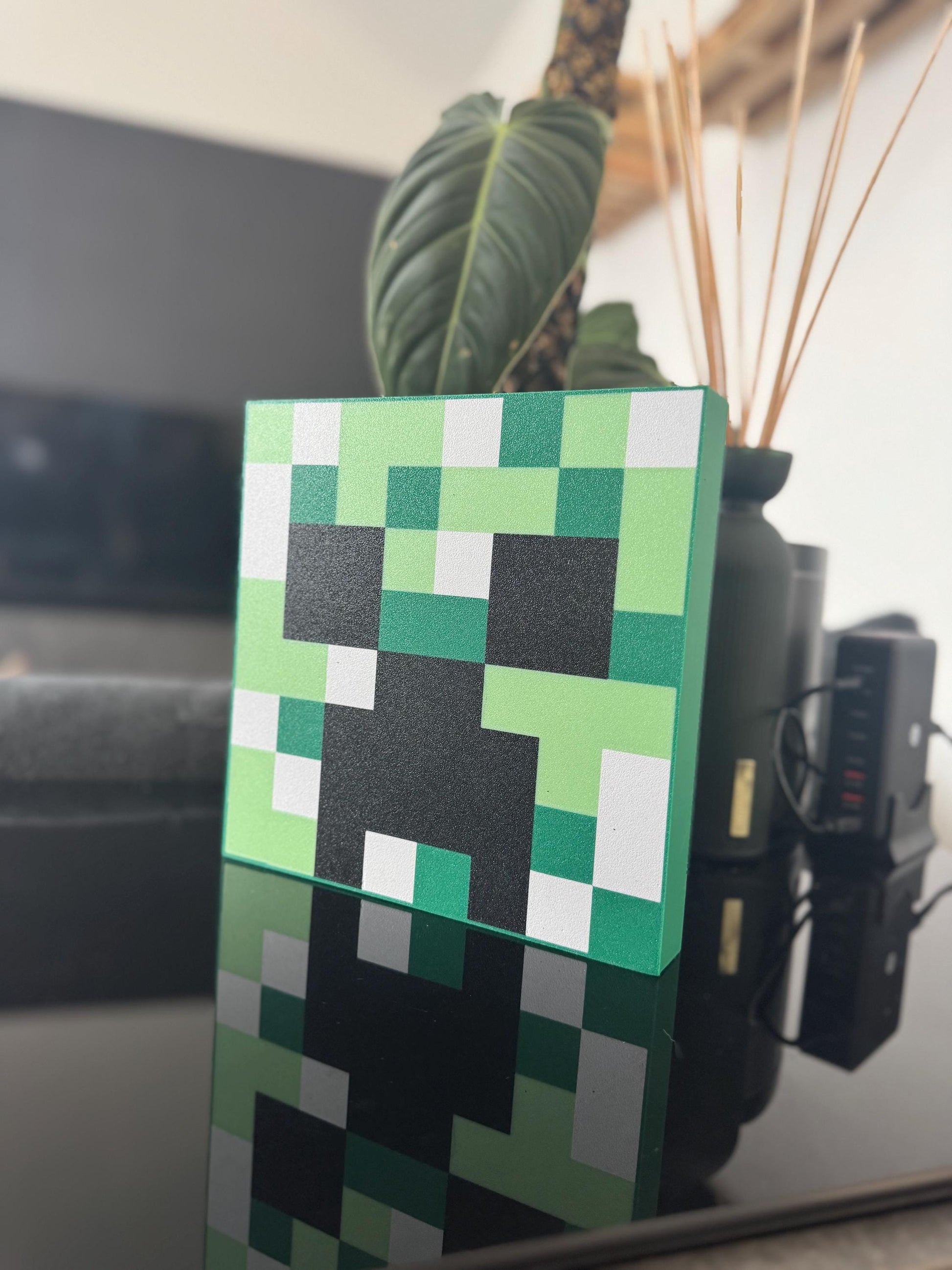 Creeper Lightbox (Glowbox) – Minecraft-Feeling für dein Zuhause