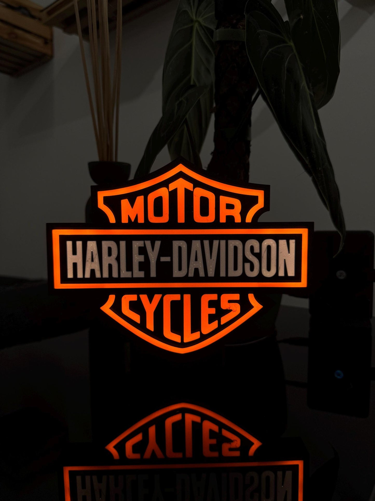 Harley Davidson Lichtbox – Perfekte Deko für Biker und Motorradliebhaber