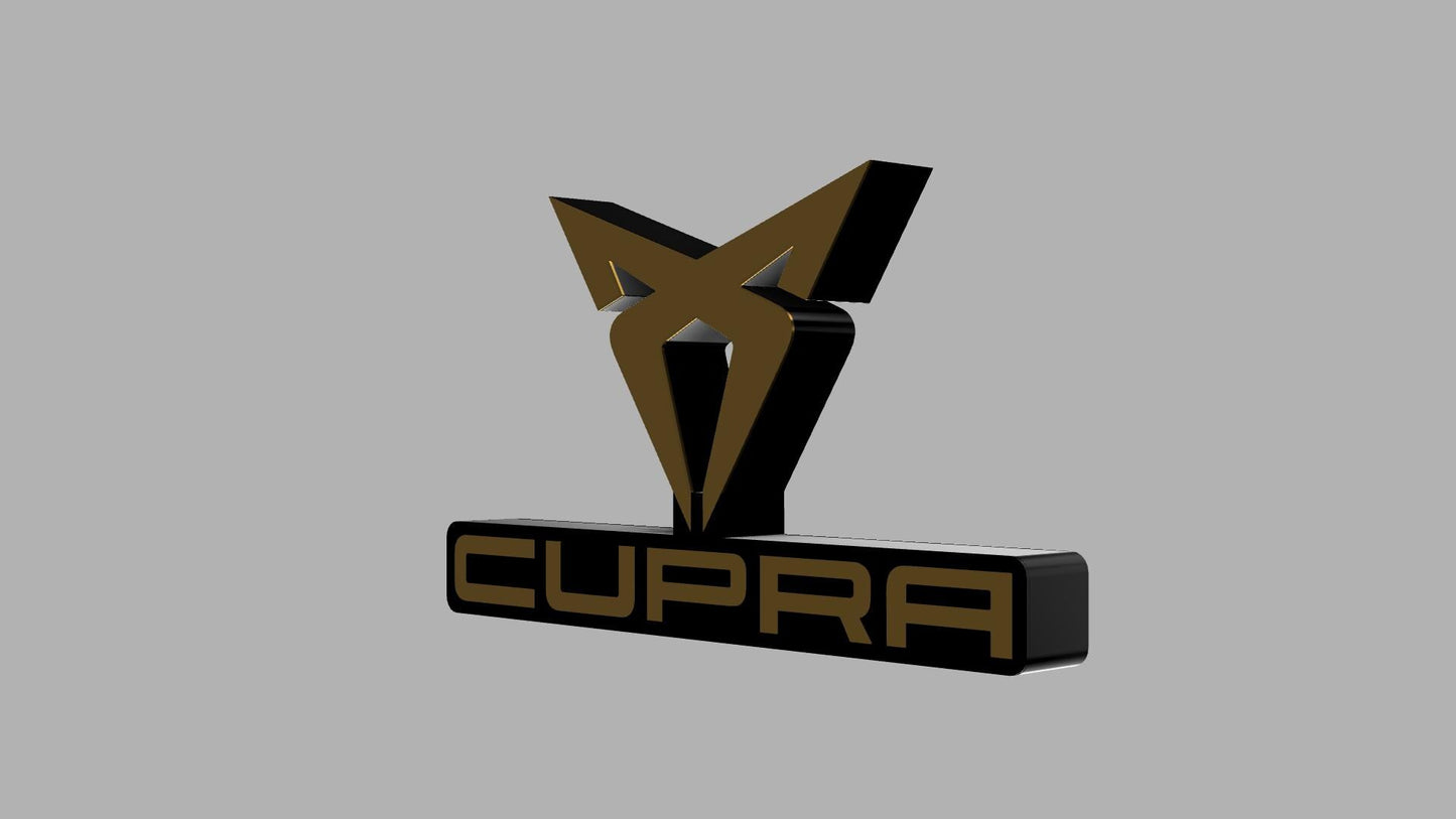 Cupra Lightbox – 3D-Druckdatei für mehrfarbigen Druck (Stl)