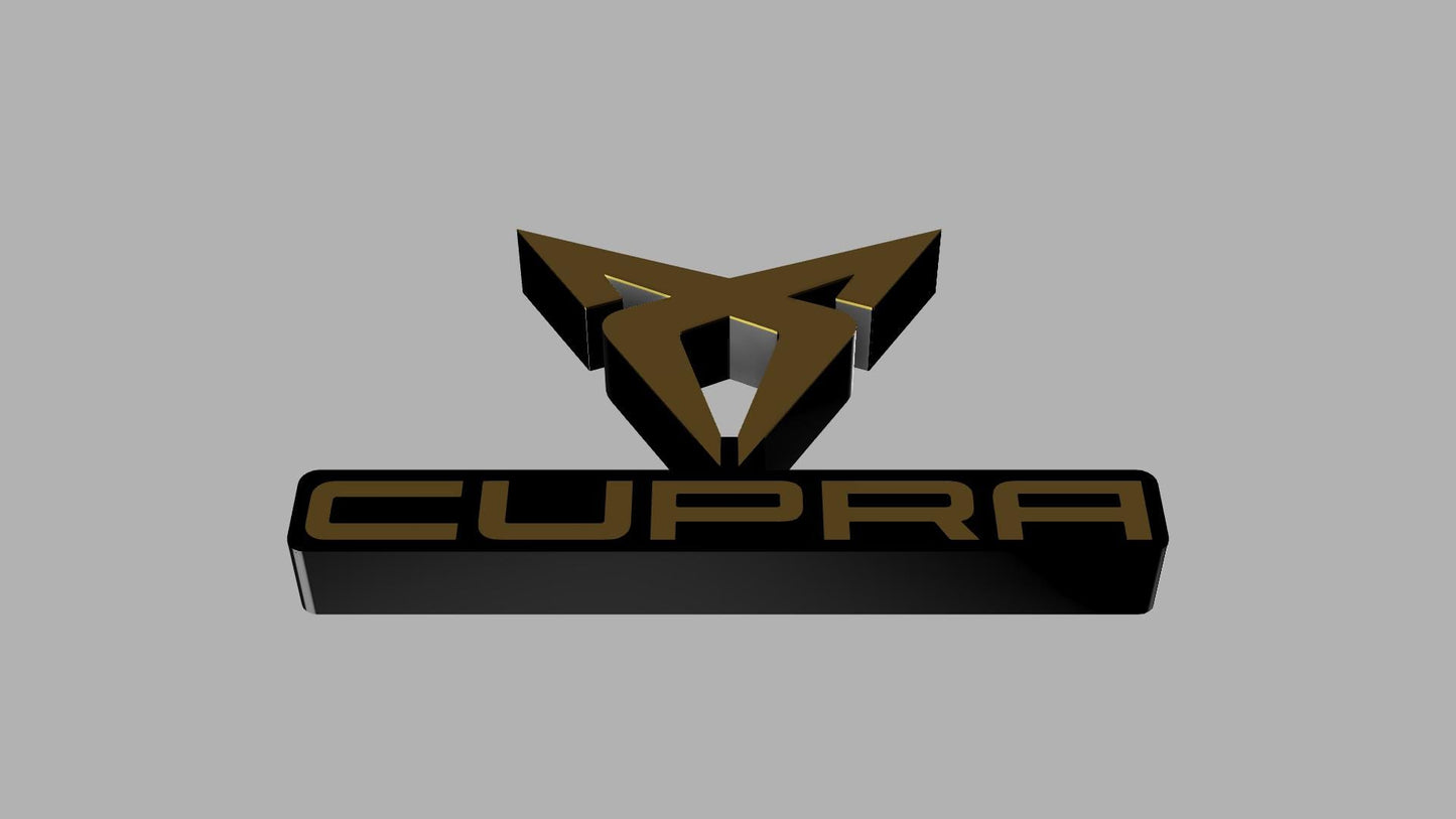 Cupra Lightbox – 3D-Druckdatei für mehrfarbigen Druck (Stl)