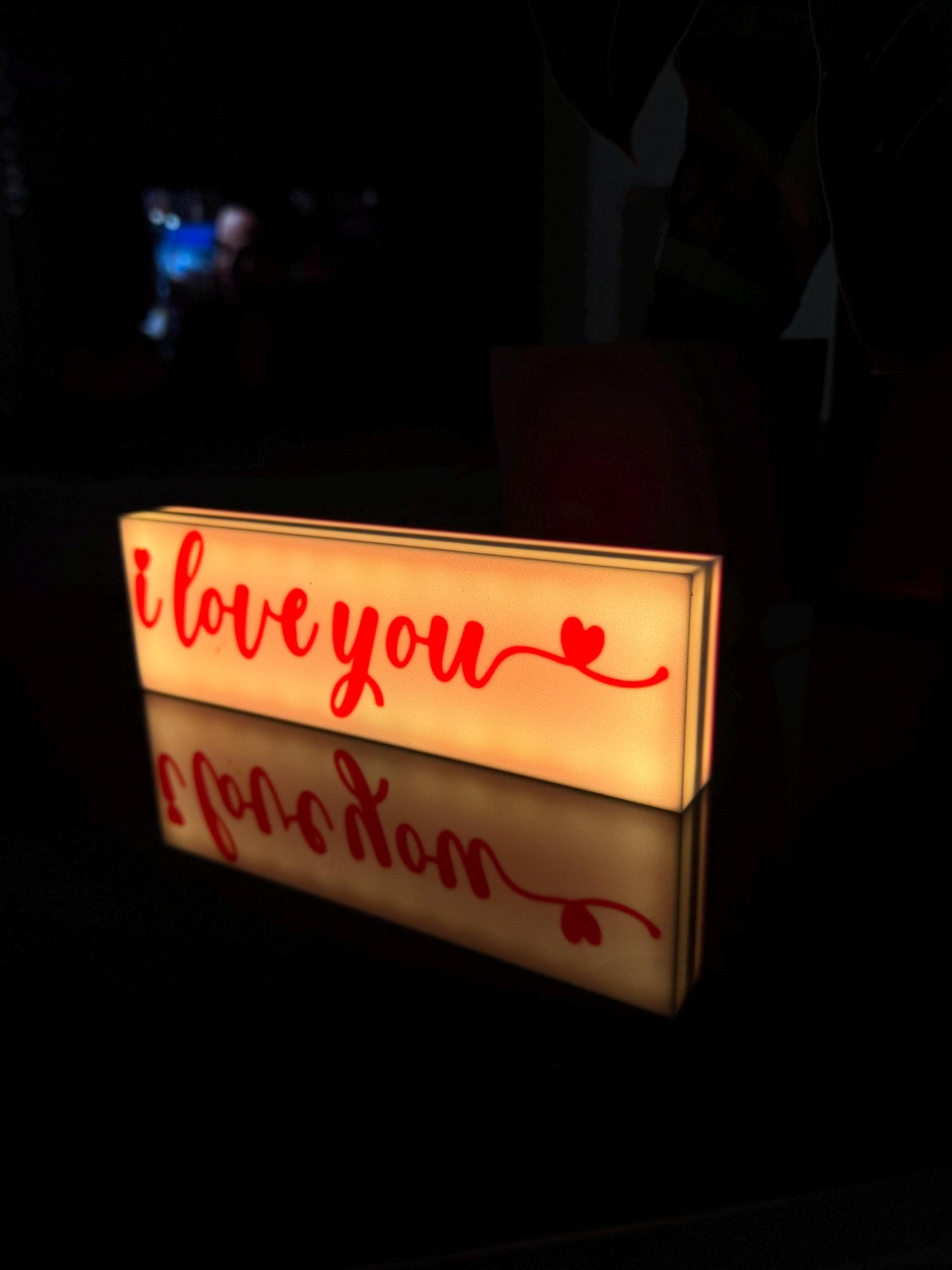 I Love You - Romantisches Geschenk für besondere Anlässe