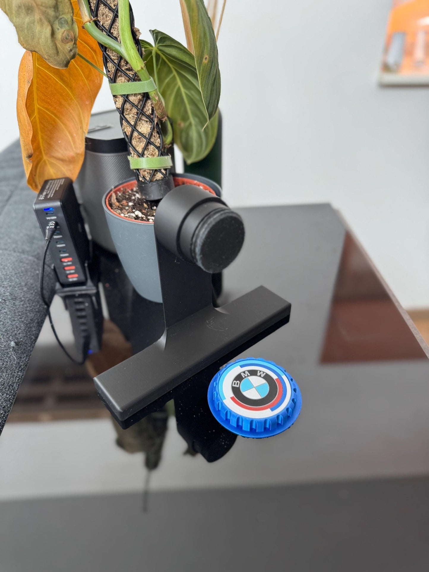 Glühende Bremsscheiben-Lampe Standfuß – die perfekte Ergänzung!
