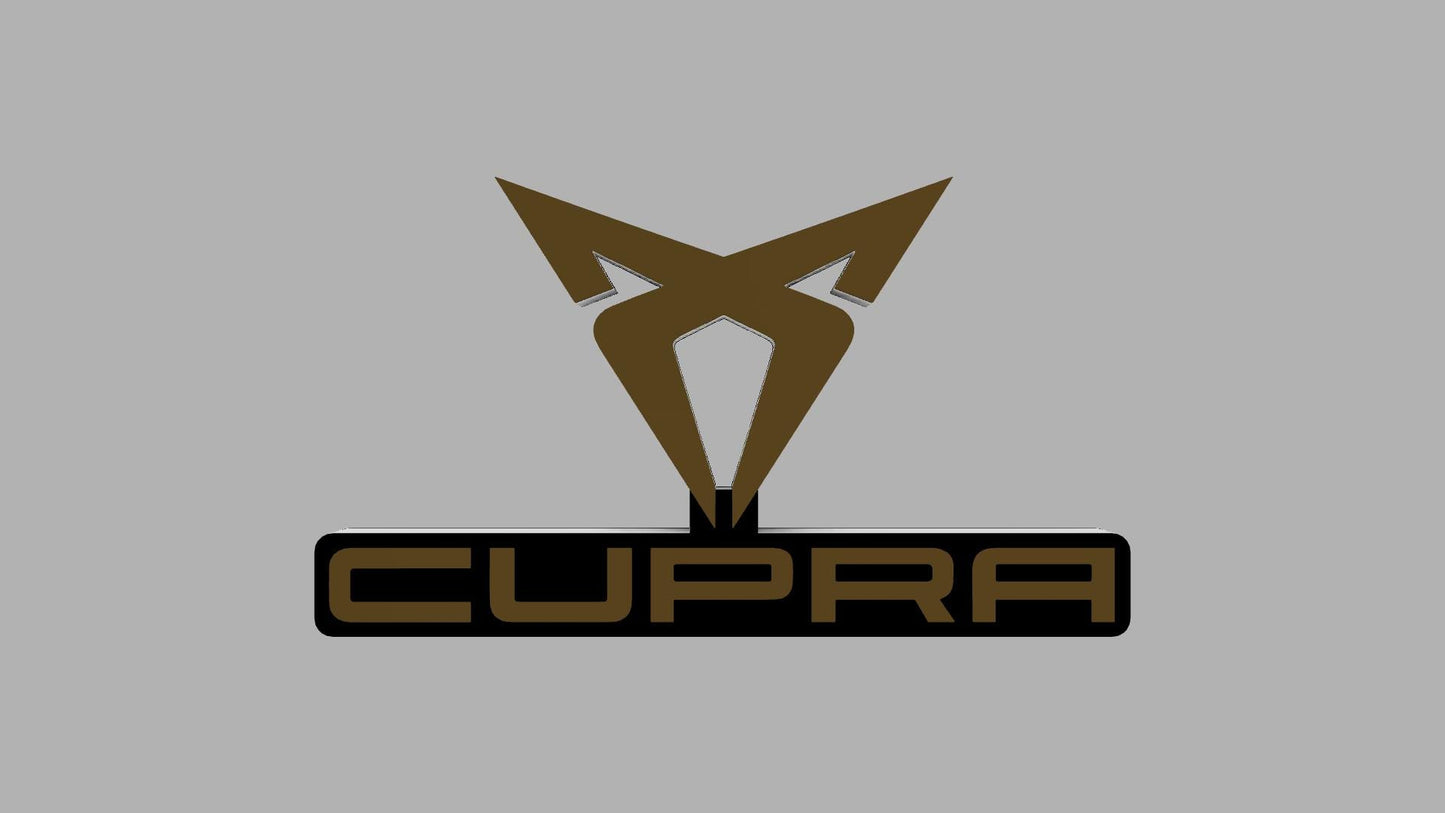 Cupra Lightbox – 3D-Druckdatei für mehrfarbigen Druck (Stl)