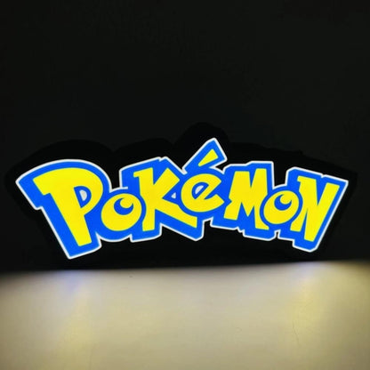 Pokemon Lightbox - Schild - Deko