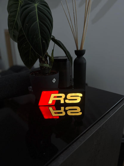 RS Lightbox – Perfekte Racing-Atmosphäre im Audi RS-Stil!