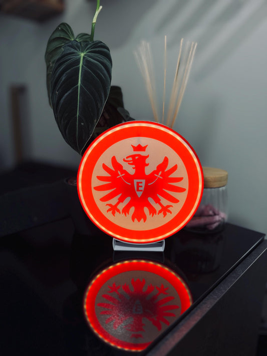 Eintracht Frankfurt Lightbox, Lampe, Licht, FFM