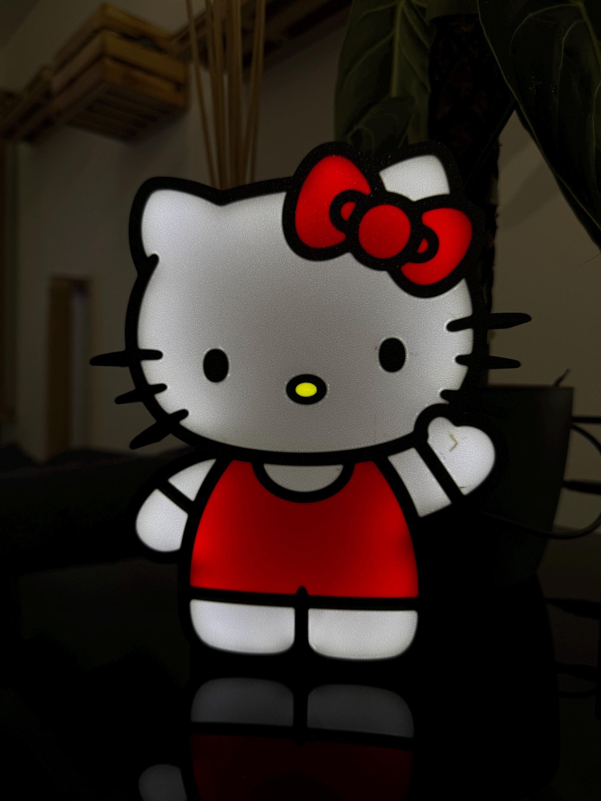 Süße Hello Kitty Lightbox – Perfekte Beleuchtung für Fan's