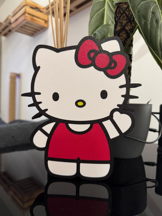 Süße Hello Kitty Lightbox – Perfekte Beleuchtung für Fan's