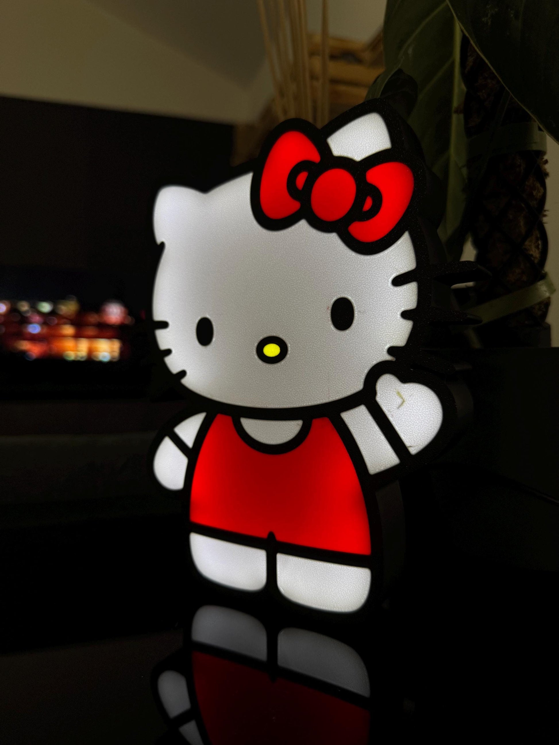 Süße Hello Kitty Lightbox – Perfekte Beleuchtung für Fan's
