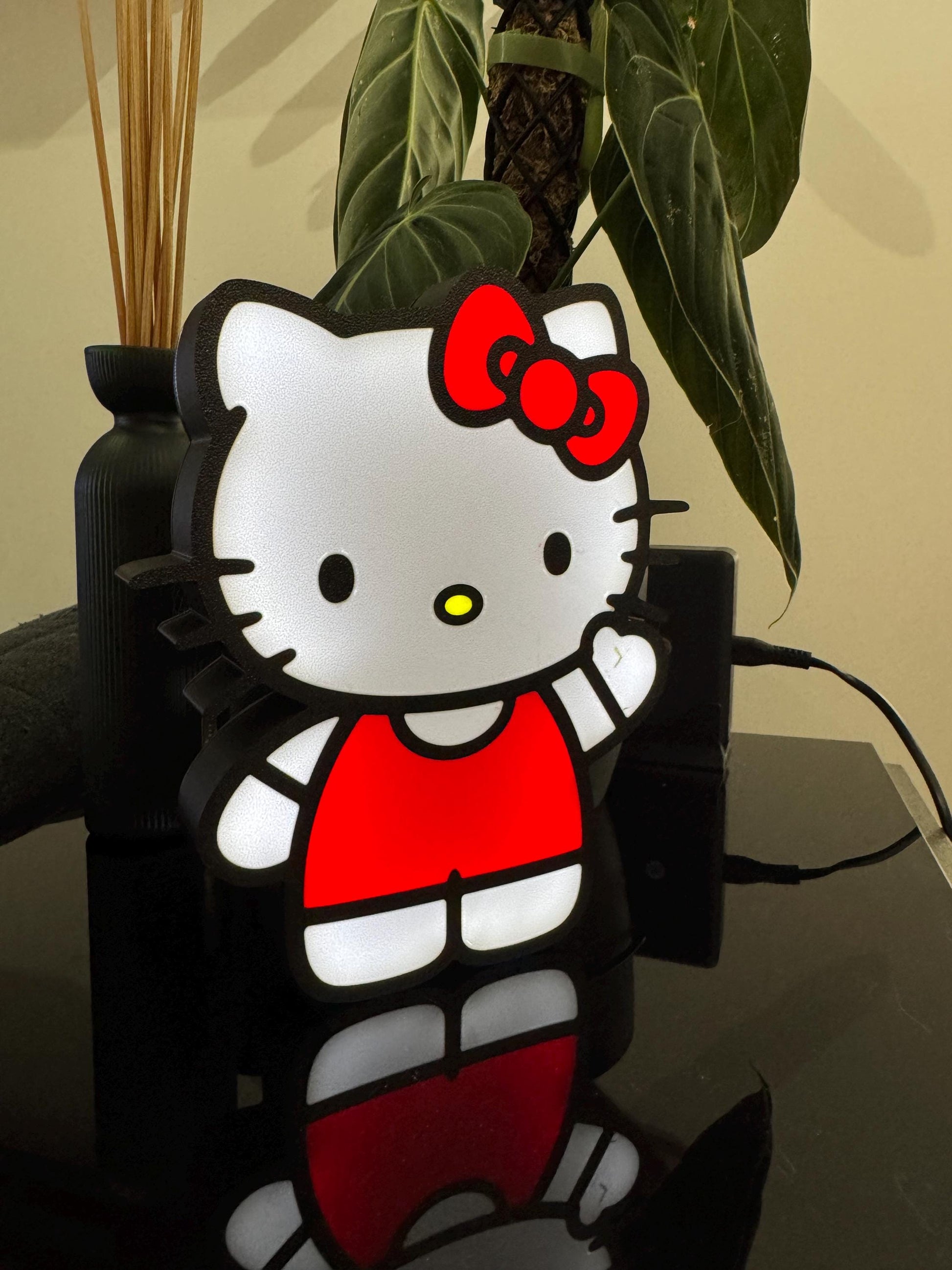 Süße Hello Kitty Lightbox – Perfekte Beleuchtung für Fan's