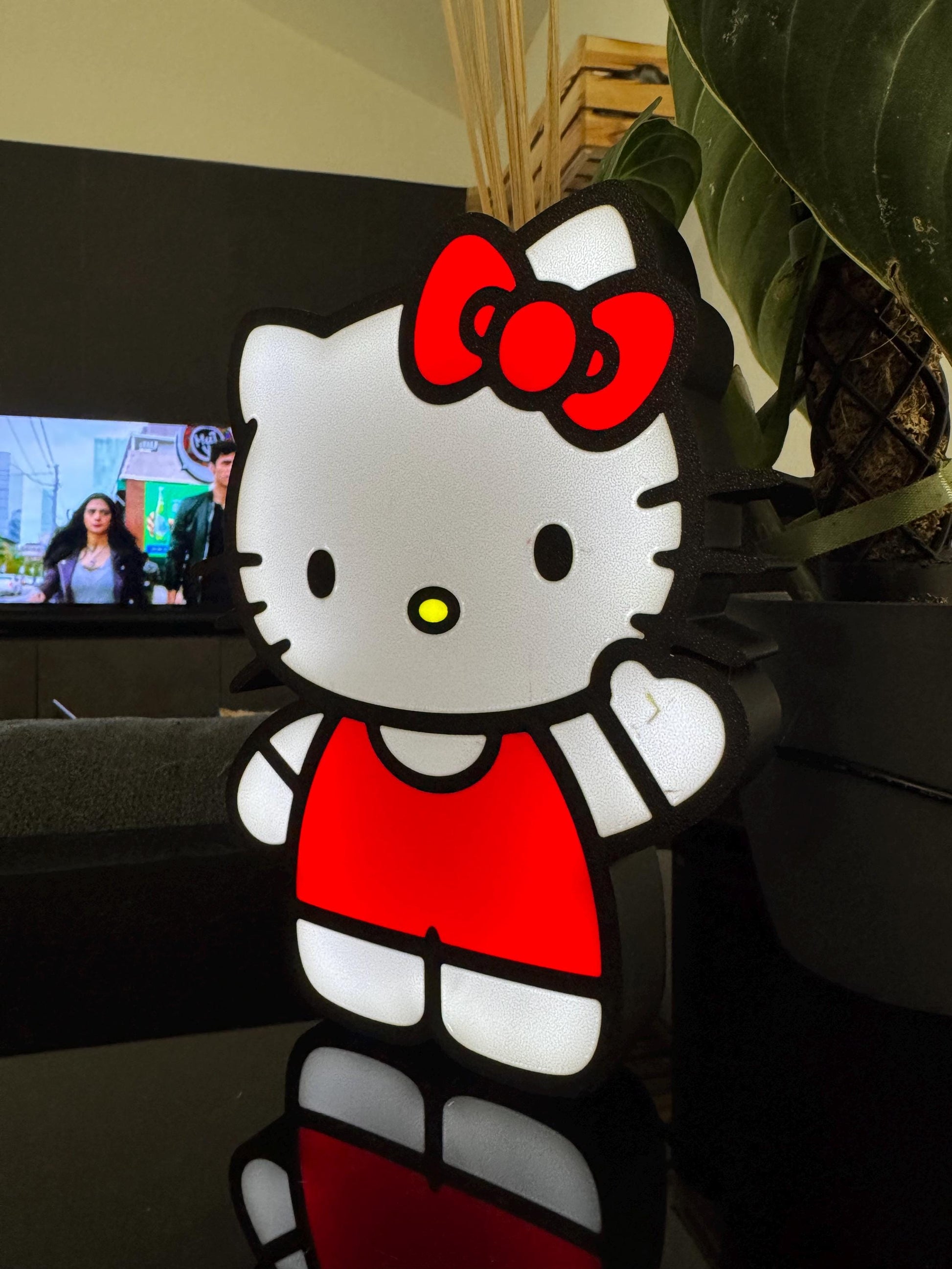 Süße Hello Kitty Lightbox – Perfekte Beleuchtung für Fan's