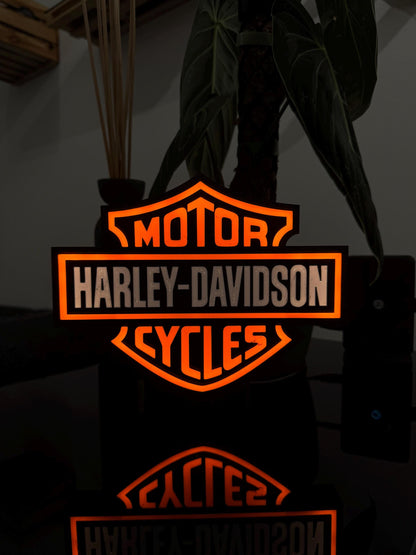 Harley Davidson Lichtbox – Perfekte Deko für Biker und Motorradliebhaber