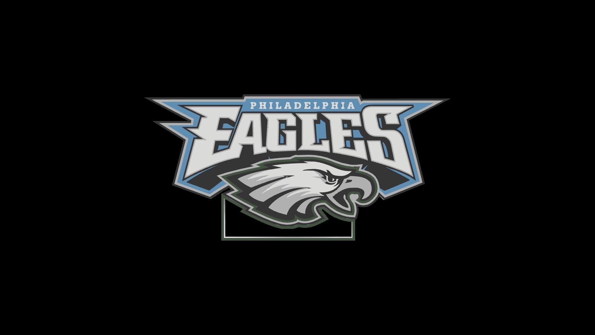 Philadelphia Eagles Lightbox – 3D-Druckdatei für mehrfarbigen Druck (stl)