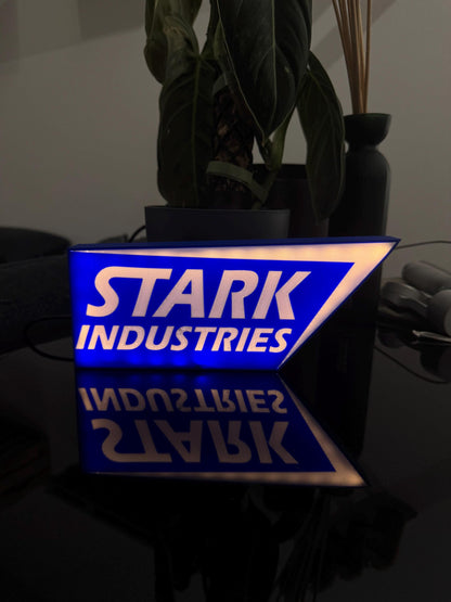 Moderne Stark Industries Lightbox – Futuristisches Design für Fans