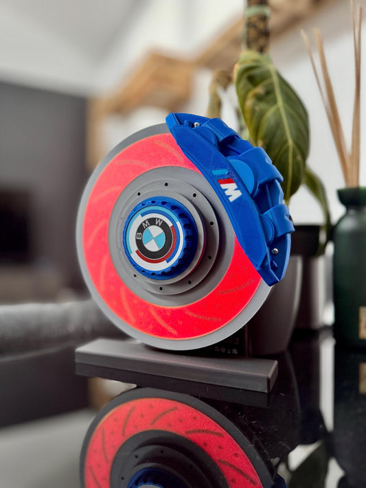 Glühende Bremsscheiben-Lampe Standfuß – die perfekte Ergänzung!