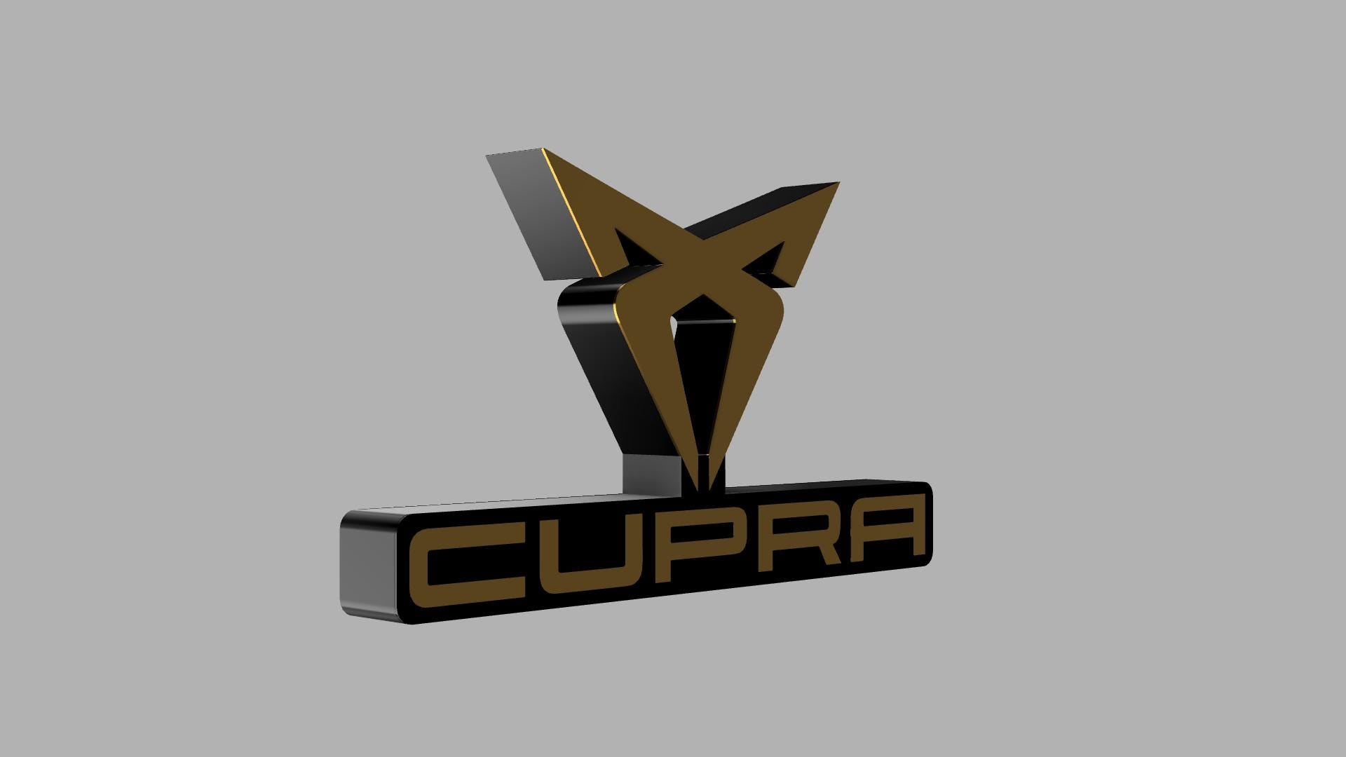Cupra Lightbox – 3D-Druckdatei für mehrfarbigen Druck (Stl)