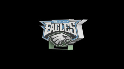Philadelphia Eagles Lightbox – 3D-Druckdatei für mehrfarbigen Druck (stl)